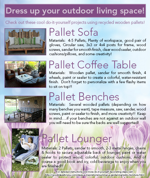 Dress Up Your Outdoor Living Space