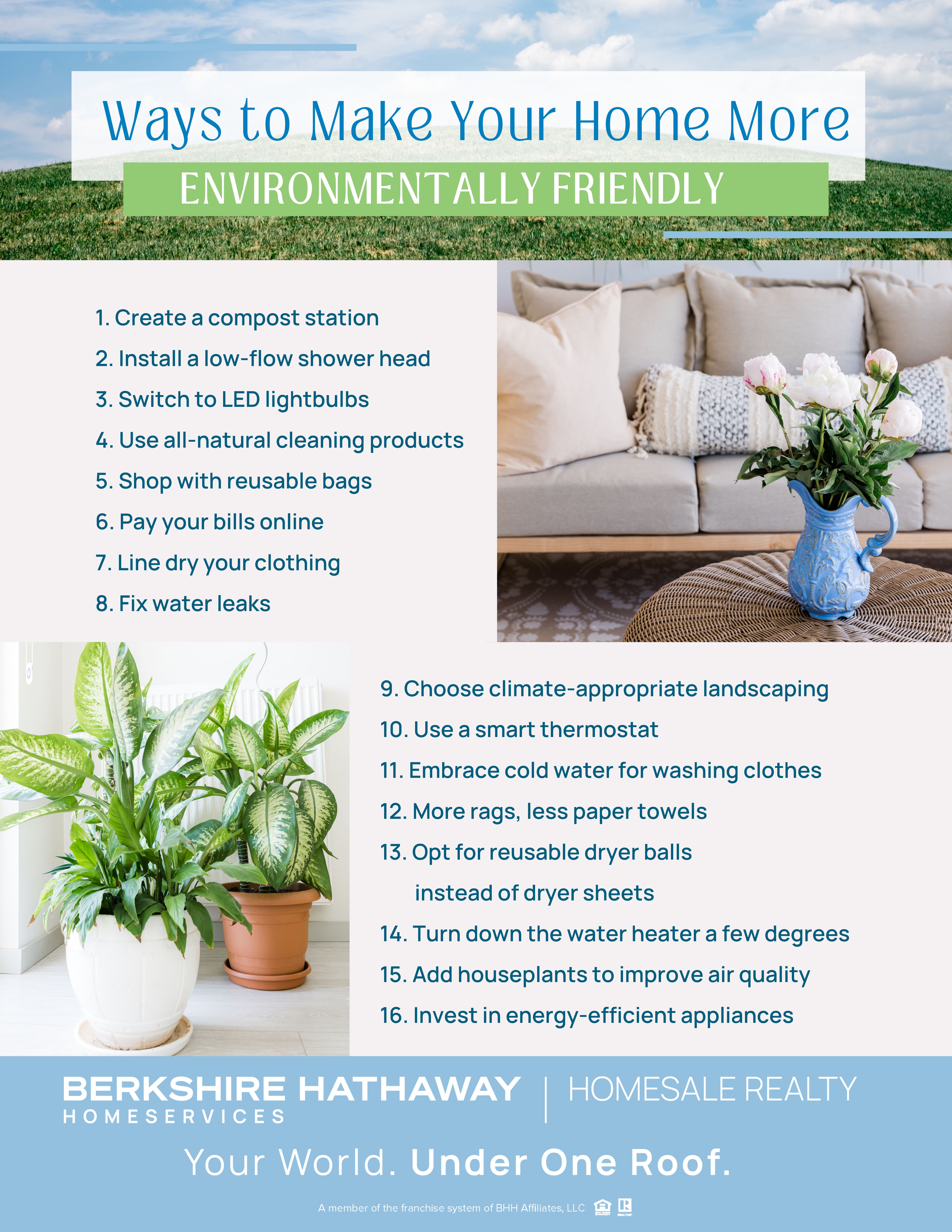 Ways to Make Your Home More Environmentally Friendly – AskHomesale.com
